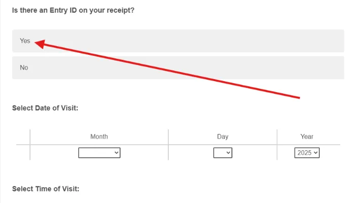 Screenshot of Receipt Details Screenshot of Receipt Details